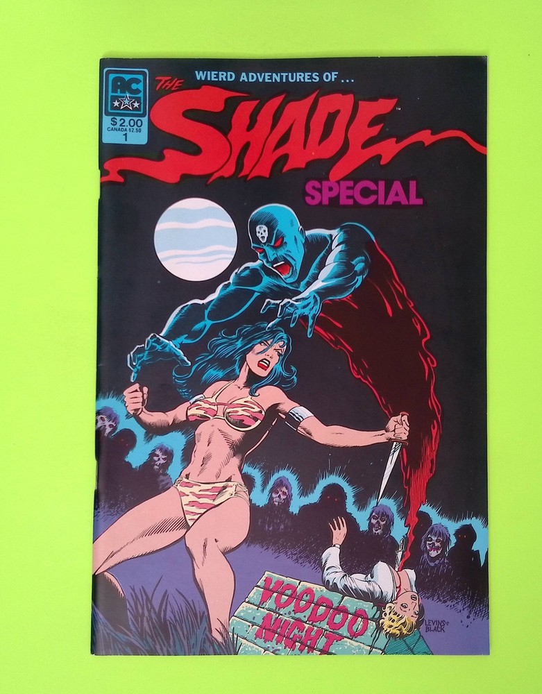 Shade Special #1 One-Shot 1983 AC Comics High Grade Comic Book W76-4