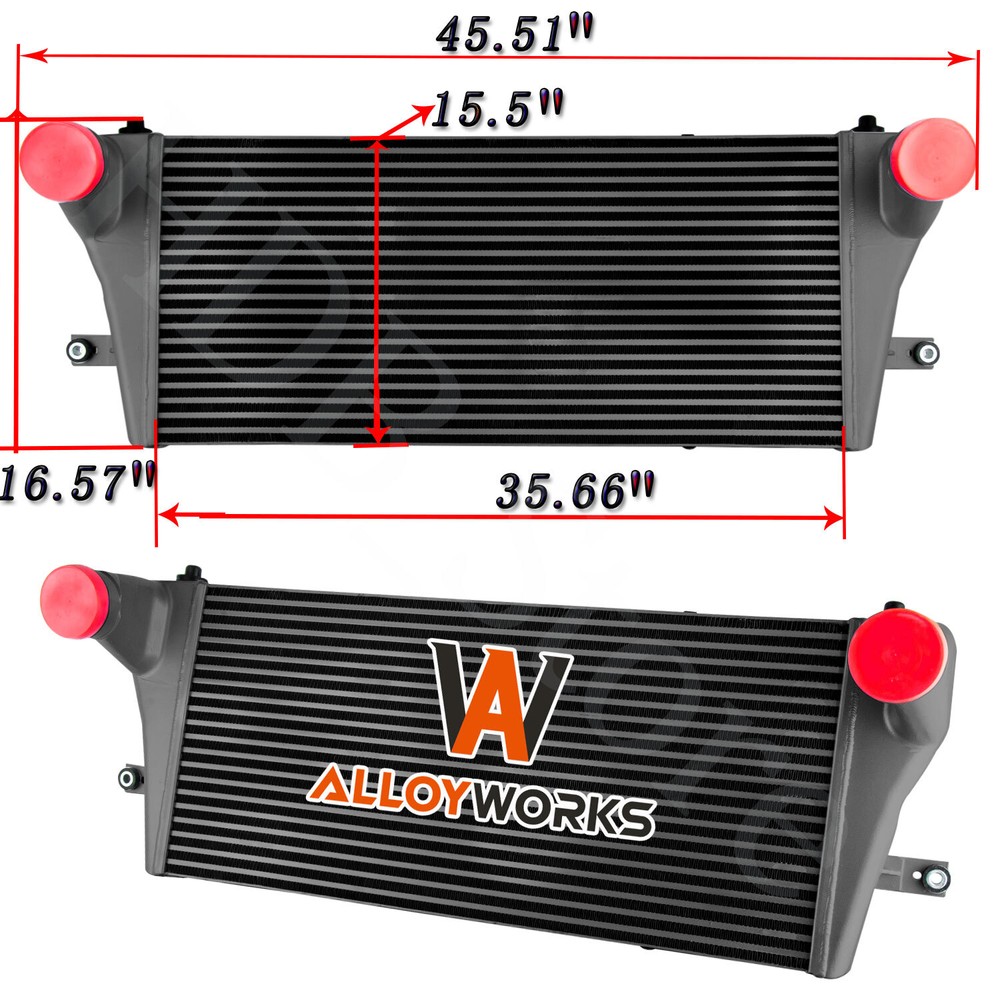 High-Performance Charge Air Cooler Intercooler for 1994-2002 Dodge Ram 2500/3500 5.9L Turbo Diesel