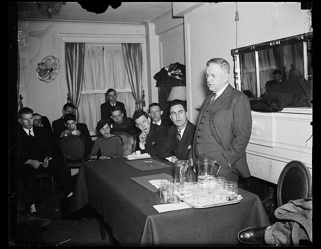 Photo:Harold L. Ickes, right