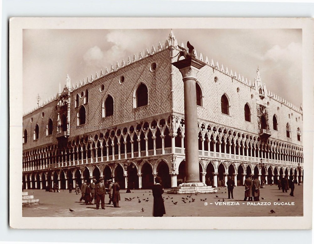 Postcard Palazzo Ducale Venice Italy