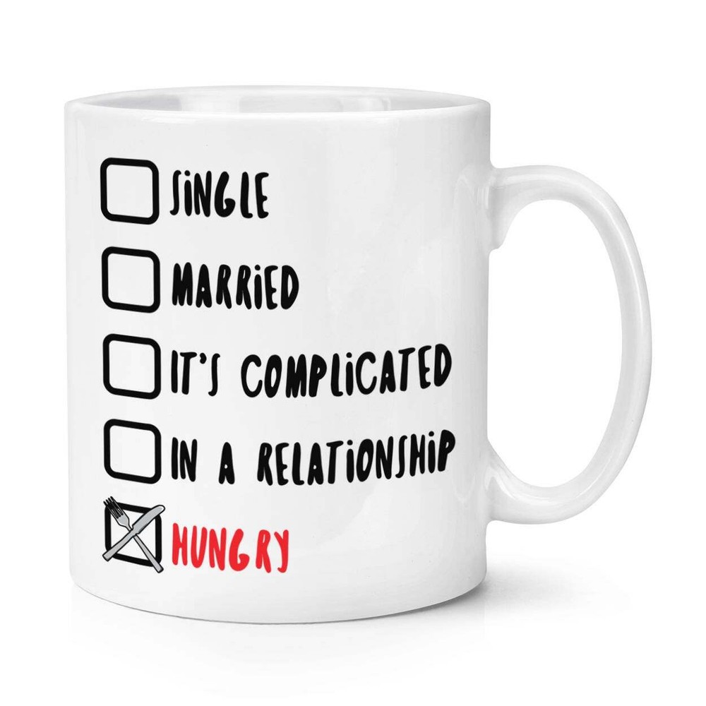 Single Married Hungry Coffee Mug for Couples or Gift Idea