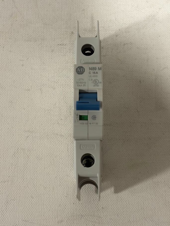 Used - Allen Bradley 1489-M1C150    1489M1C150  MINIATURE CIRCUIT BREAKER 15 A