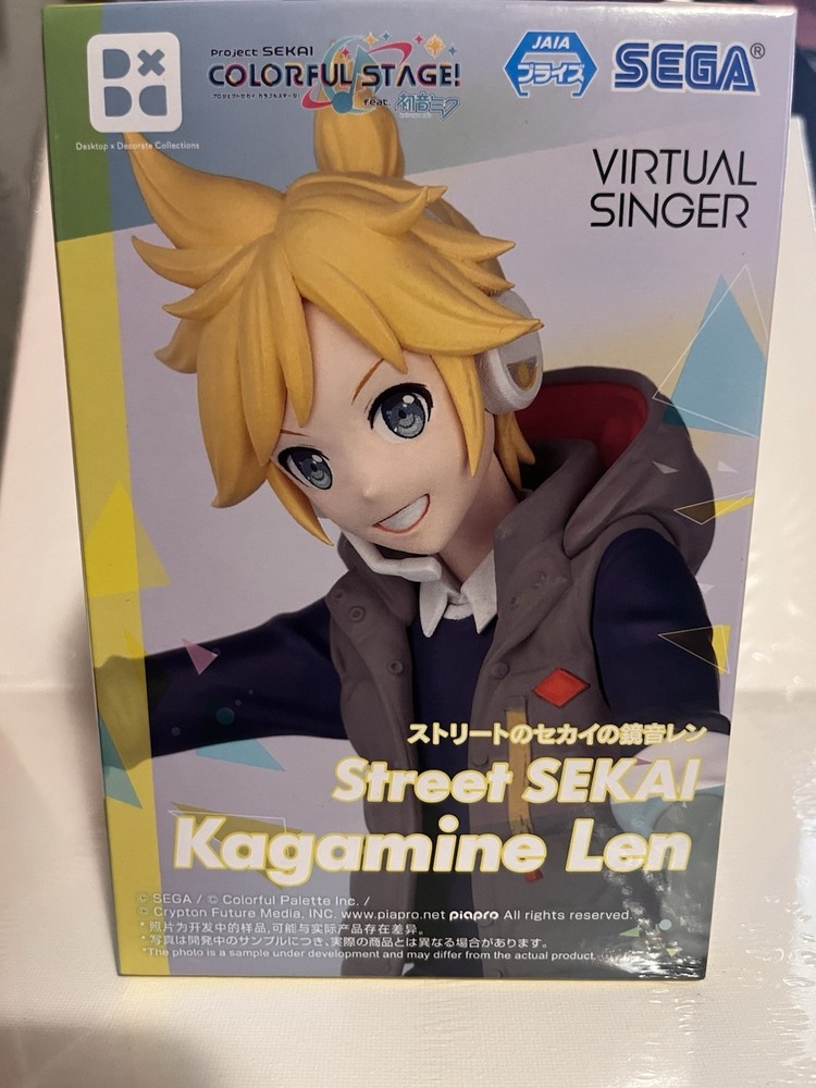 Kagamine Len Project Sekai Colorful Stage! Desktop Decorate Street Virtual Singe