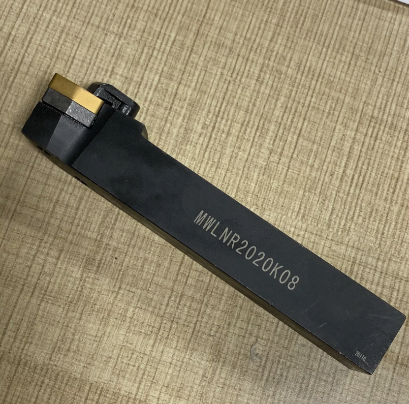 MWLNR2020K08 Lathe Tool Set with WNMG080412 Carbide Inserts and Wrench for Turning