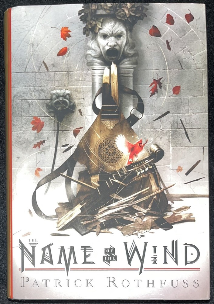 The Name of the Wind by Patrick Rothfuss - SIGNED Hardcover 1st - 2017 Deluxe