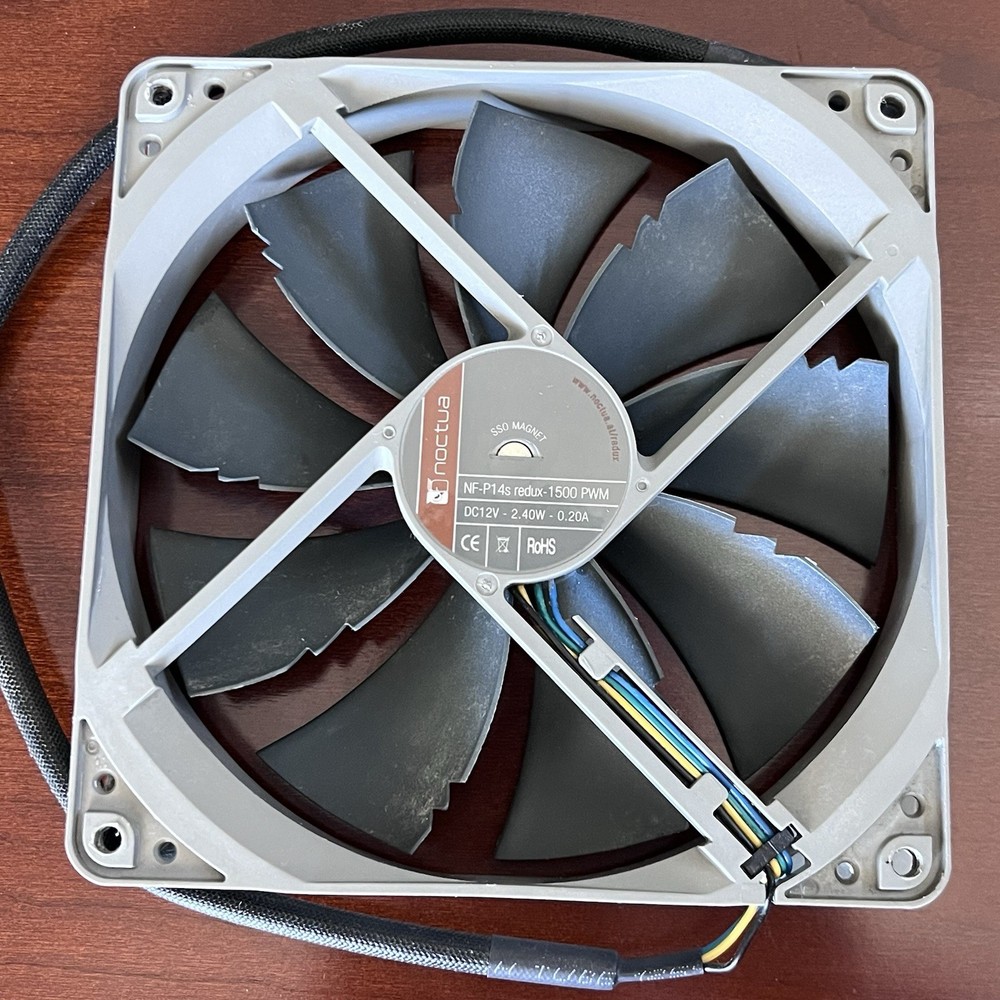 Noctua NF-P14s redux-1500 PWM, High Performance Cooling Fan, 4-Pin