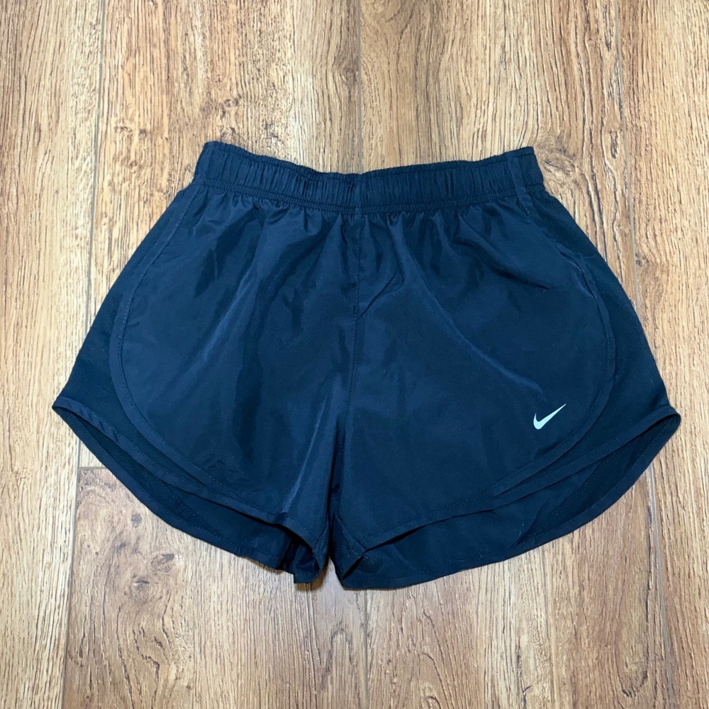 Nike Dri-FIT Tempo Womens Running Shorts Black Size Small Workout Gym Activewear