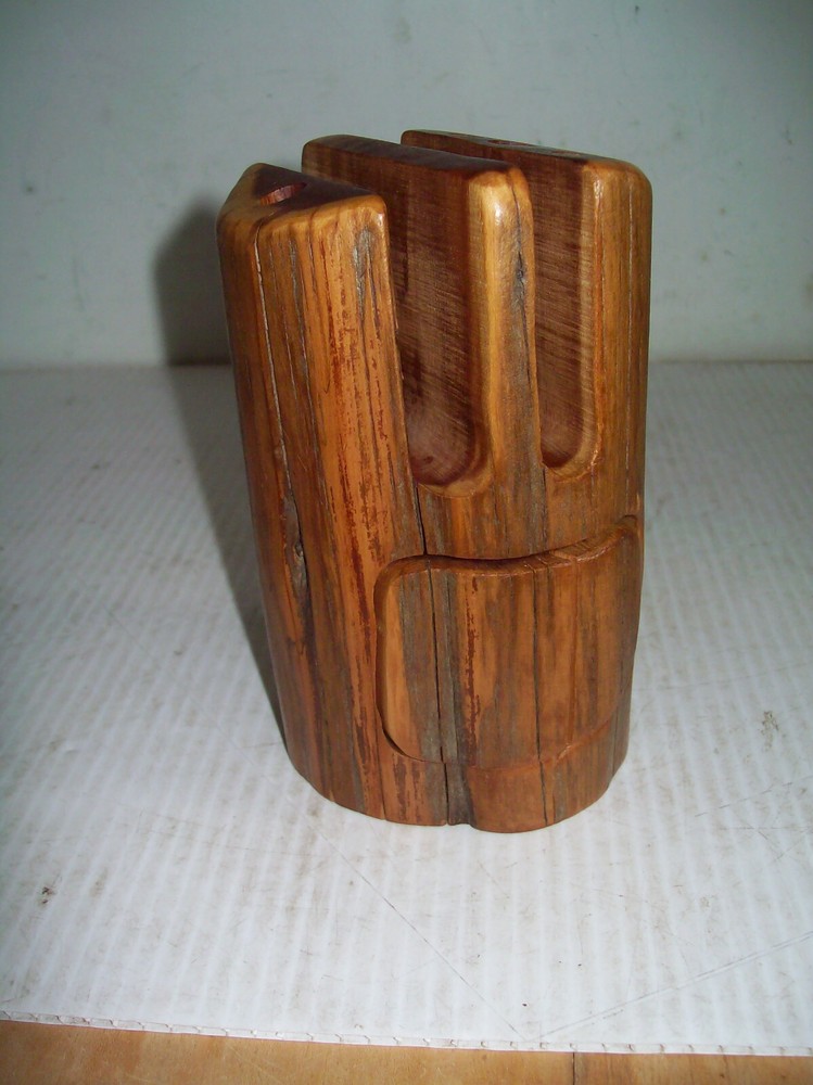 Vintage Richard Rothbard Natural Tree Branch Desk Organizer in VGUC