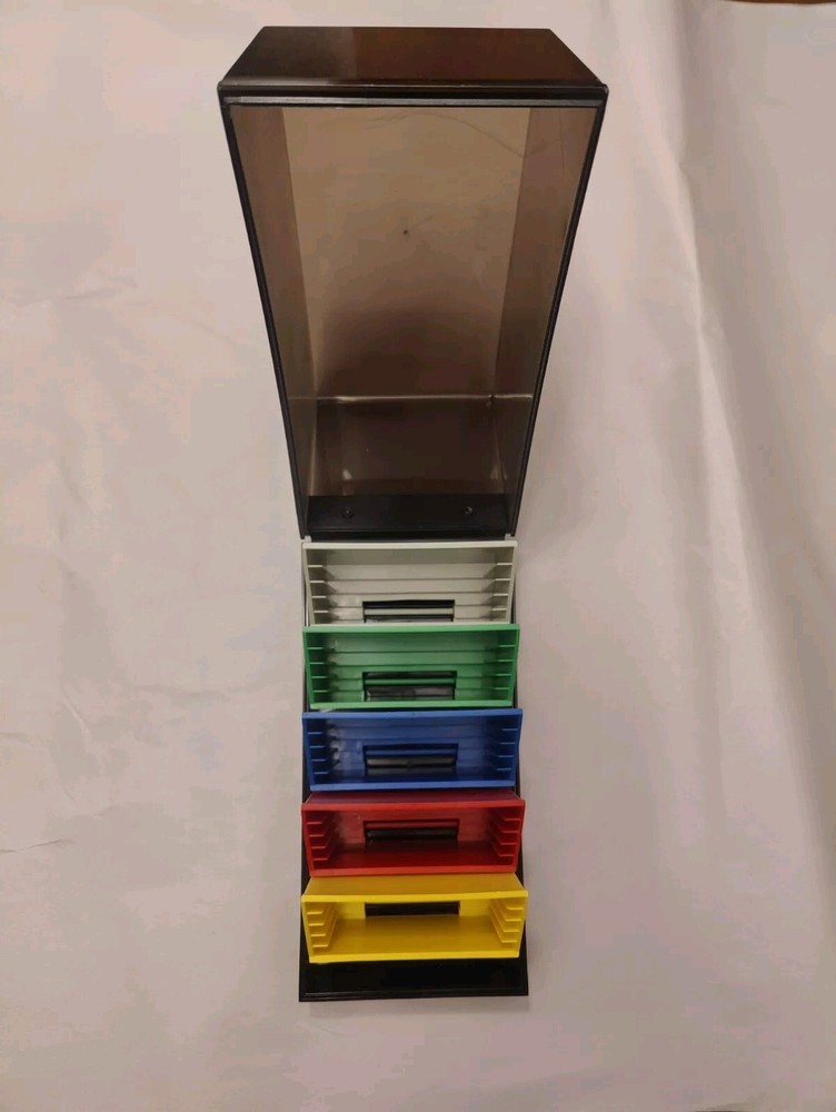 Vintage SRW Microdex 25 Floppy Disk Case for 3.5 inch Computer Disk