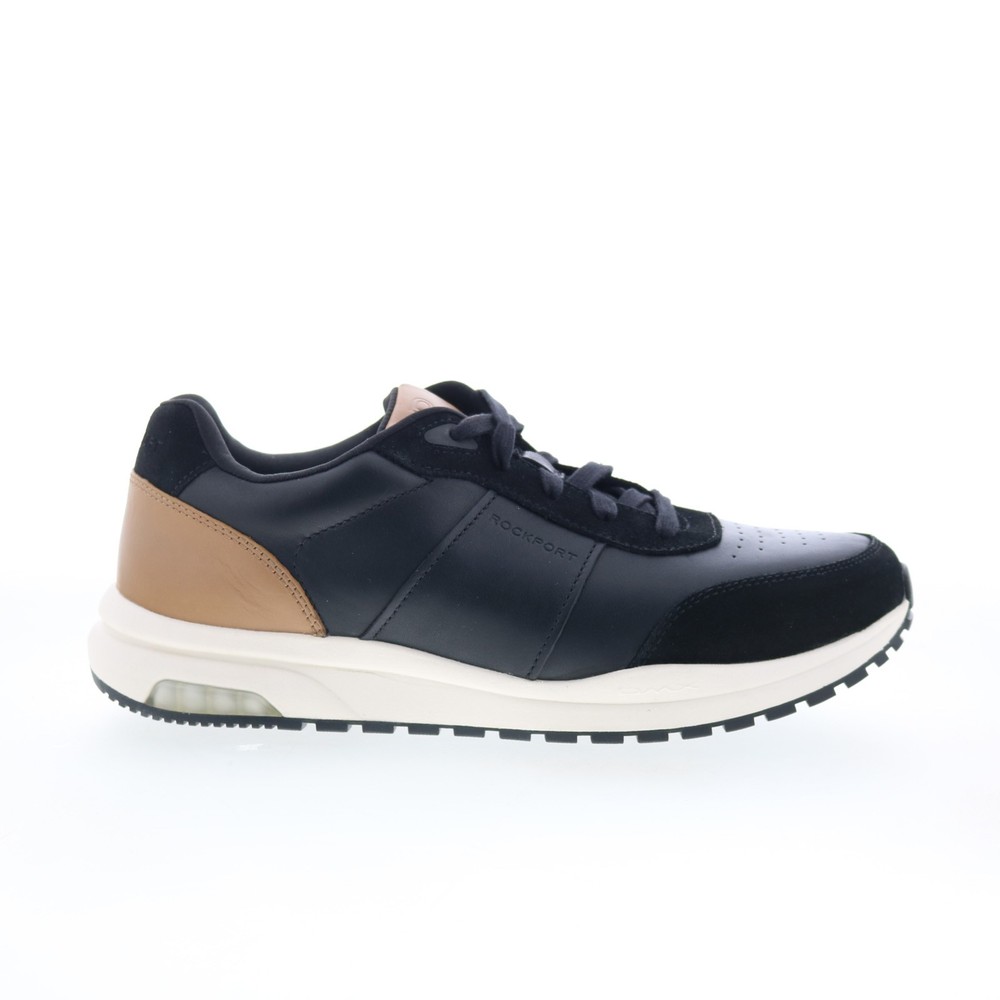 Rockport DMX Baker RMDMXBAKER Mens Black Wide Lifestyle Sneakers Shoes