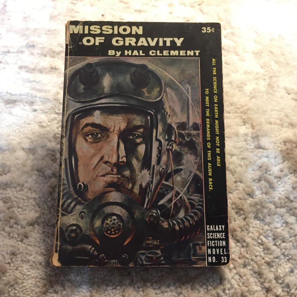 Mission Of Gravity Science Fiction Paperback Book Hal Clement from Galaxy 1958