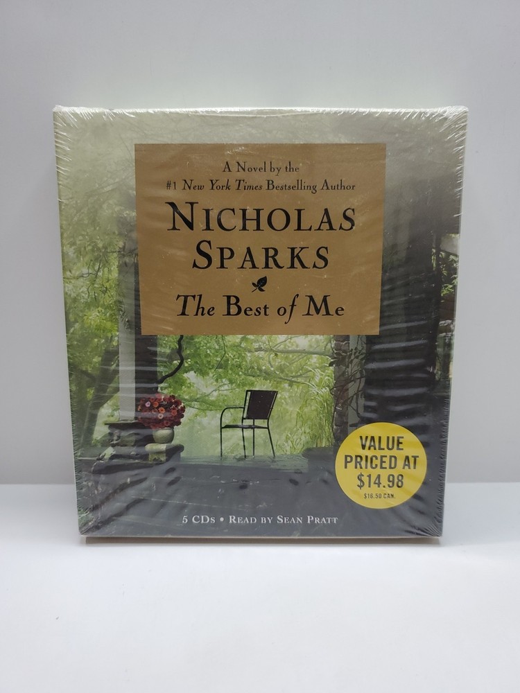 The Best of Me by Nicholas Sparks Audiobook Book. (CD NEW SEALED)