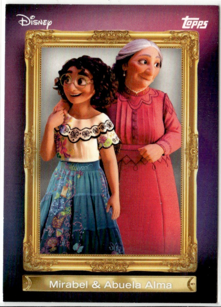 2026 Topps Disney Neon Family First Insert - Mirabel & Abuela Alma #FF-1-image