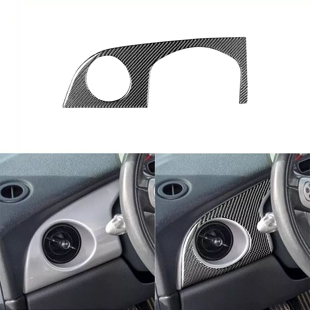 Main Driver Side Air Vent Panel Carbon Fiber Decal For Mini Cooper R50 R53 05-06