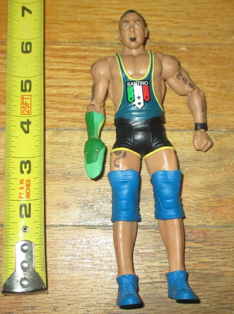 WWF WWE Mattel Santino Marella Basic Series 30 Wrestling Figure NWA TNA Cobra
