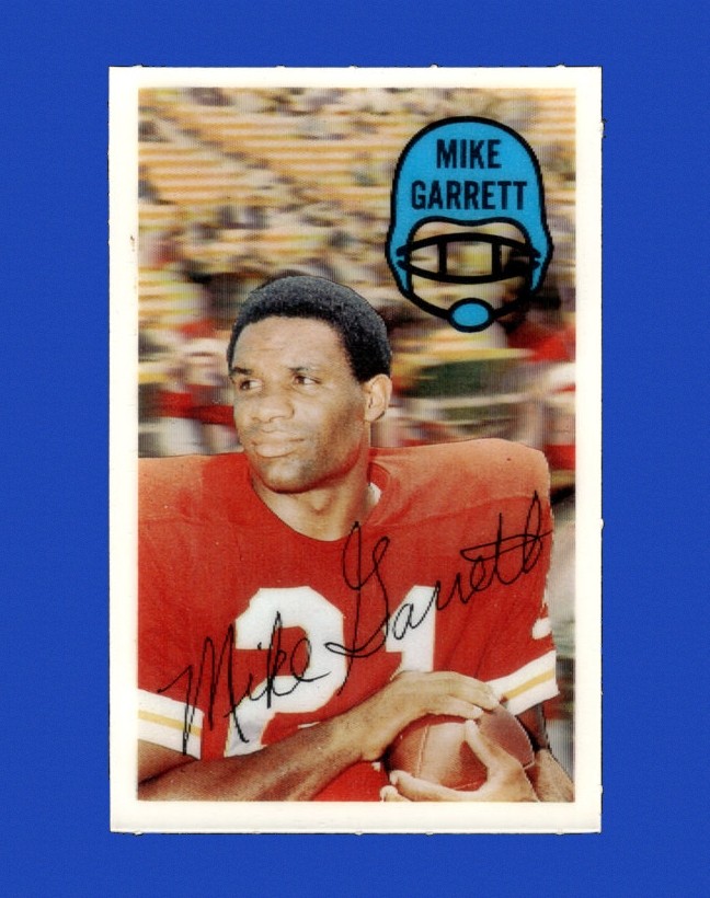 1970 Kellogg's Set-Break # 25 Mike Garrett NM-MT OR BETTER *GMCARDS*Consign with Greg Morris Cards