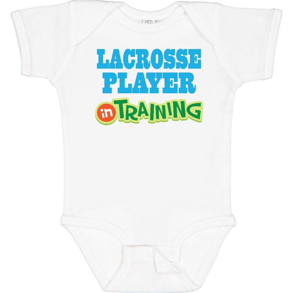 Inktastic Lacrosse Player In Training Baby Bodysuit Future Sports Kids One-piece