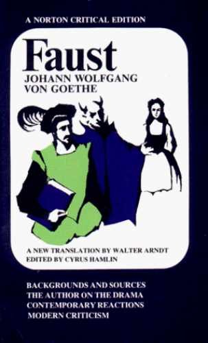 Faust: A Tragedy (Norton - Paperback, by Johann Wolfgang von - Acceptable n