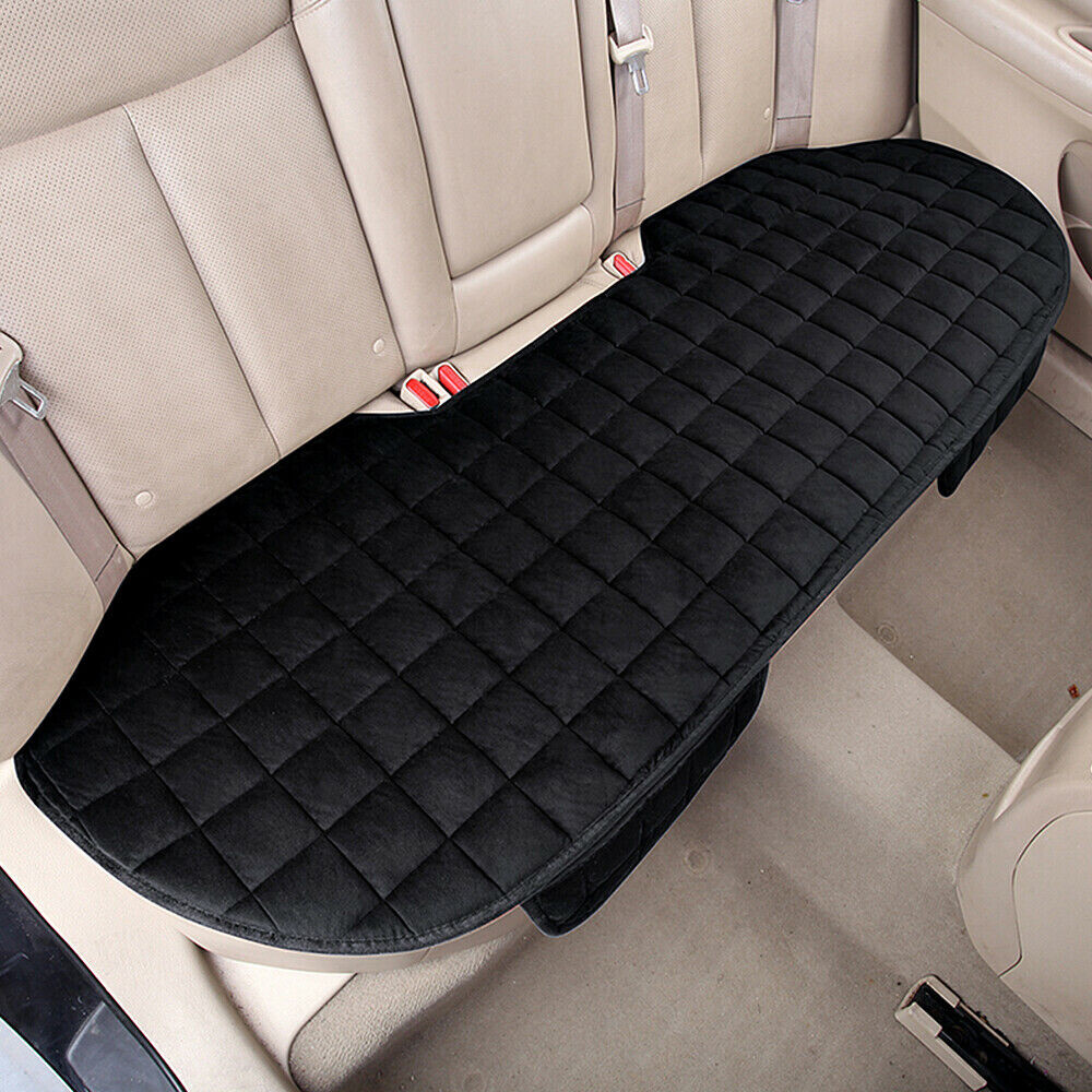 Truck Car Rear Back Row Seat Cover Protector Mat Cushion Pad Accessories Black