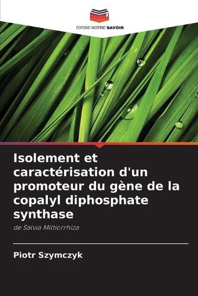 Isolement et caractrisation d'un promoteur du gne de la copalyl diphosphate synt