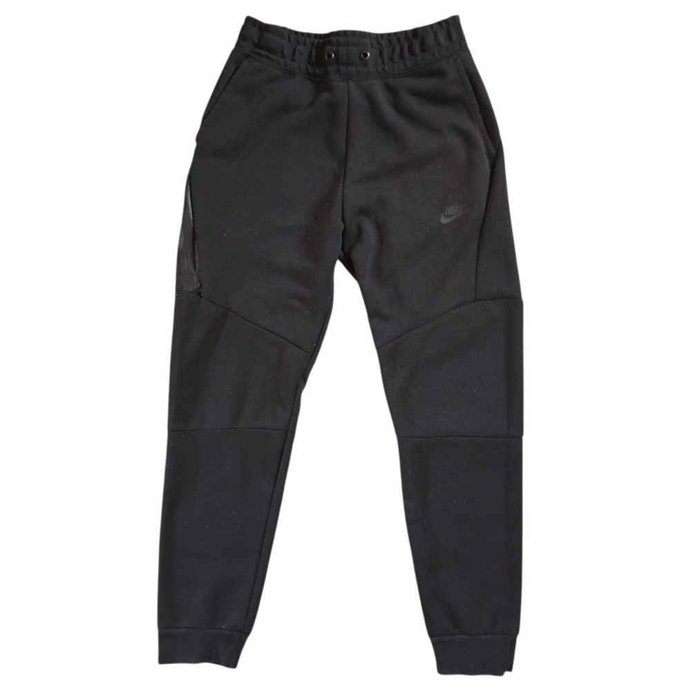 Black Nike Tech Sweatpants comfortable athletic fleece joggers - Unisex Medium