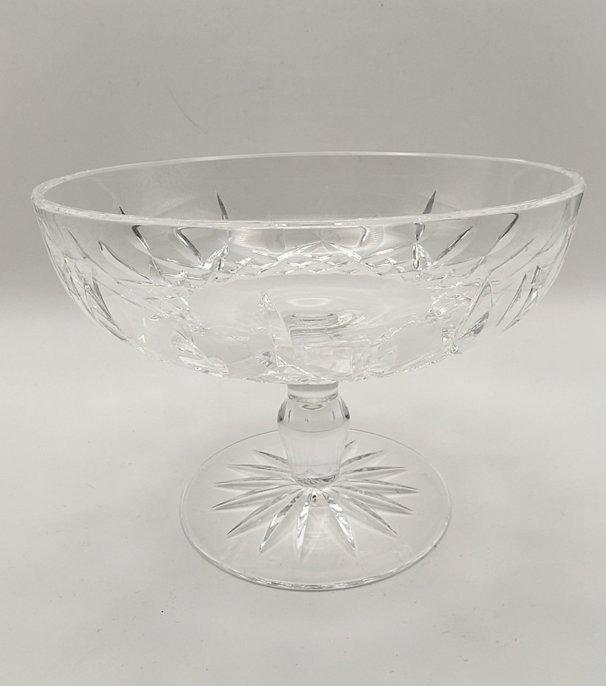 Waterford Crystal Lismore Compote Pedestal Candy Dish 4.5