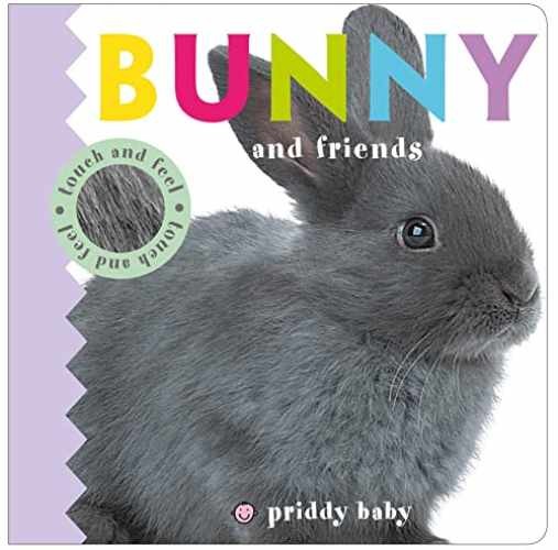 Bunny and Friends Touch and Feel (Baby - Board book, by Priddy Roger - Very Good