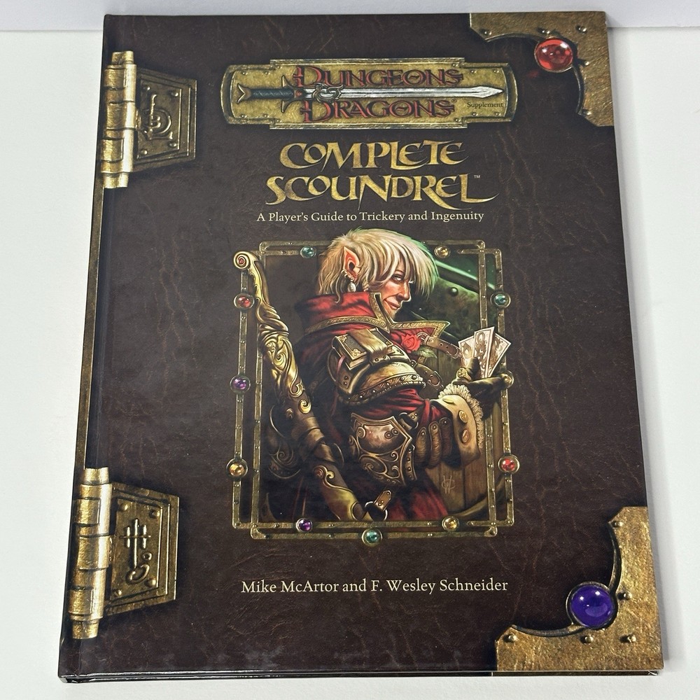 Dungeons & Dragons 3.5 Edition Complete Scoundrel Guide to Trickery & Ingenuity