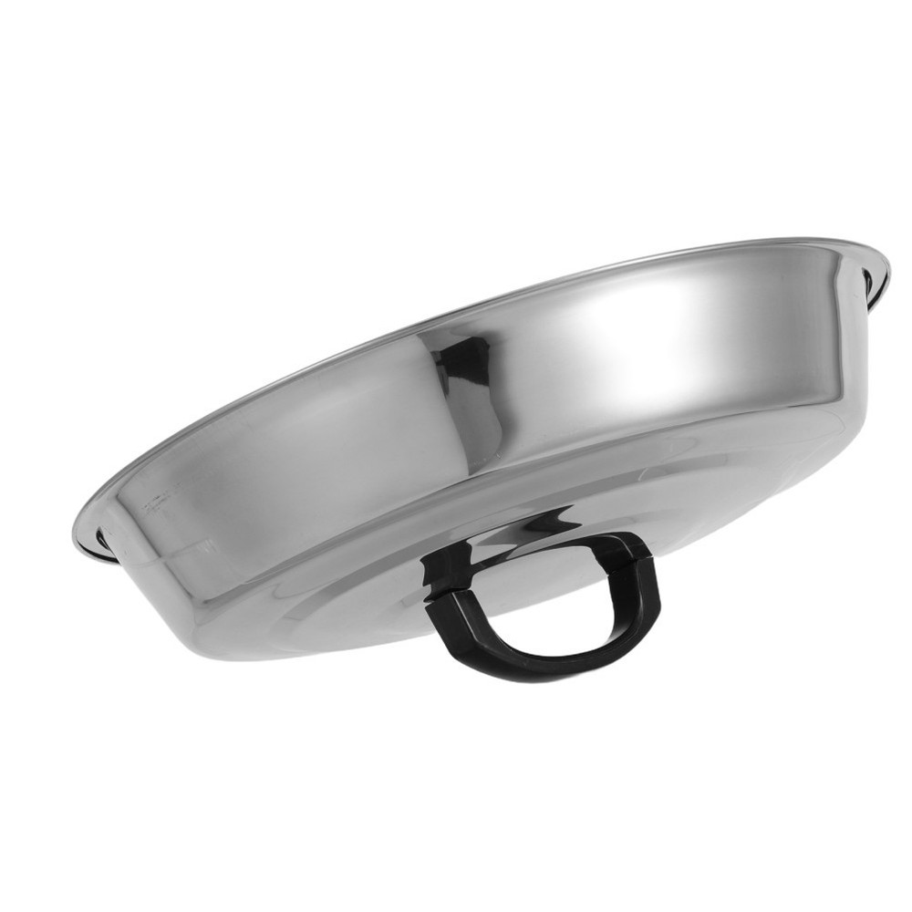 Stainless Steel Baking Pan Cover Cheese Melting Dome Griddle Accessories