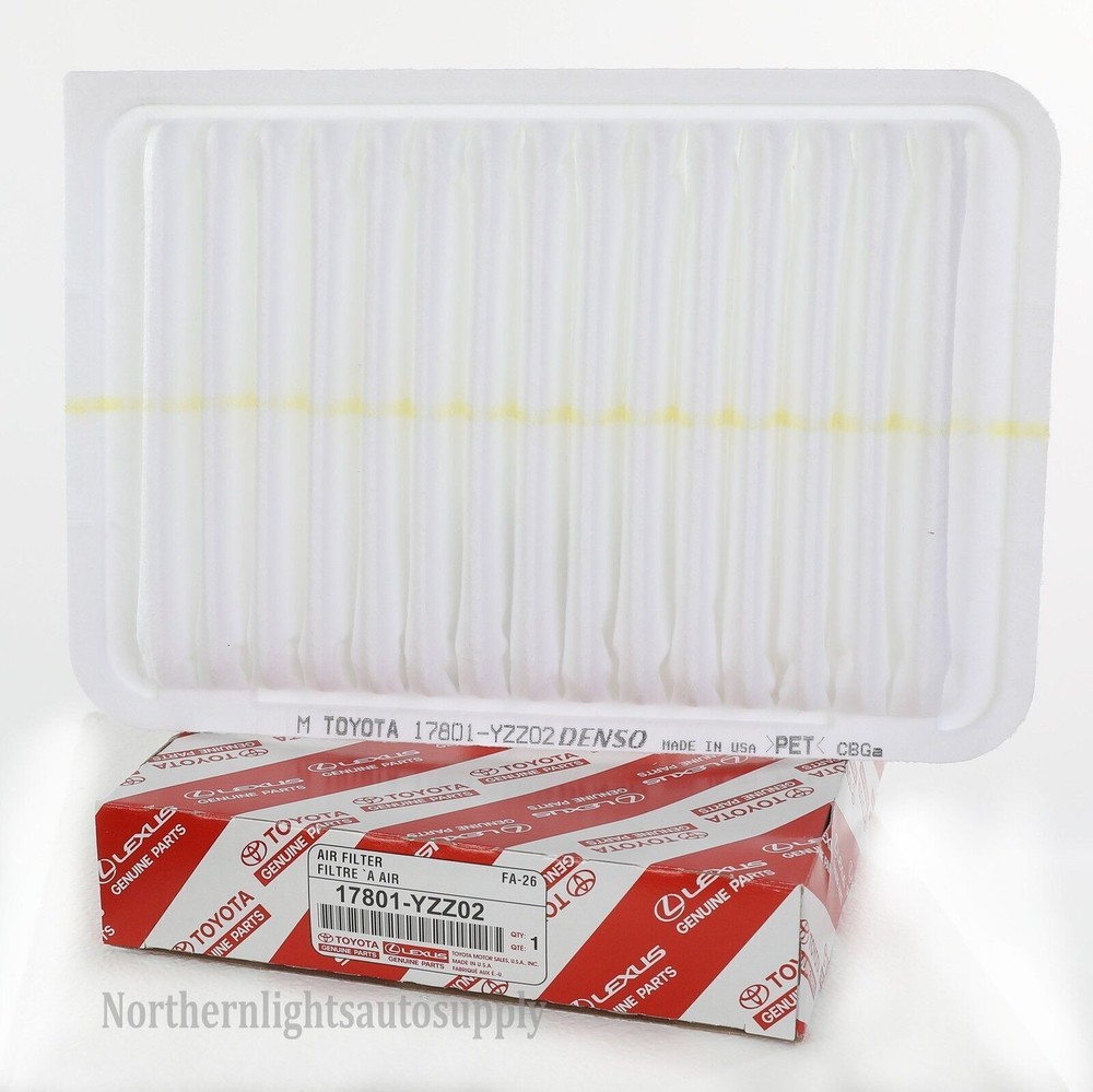 NEW OEM REPLACEMENT AIR FILTER FOR TOYOTA CAMRY  VENZA 4 CYL 17801-YZZ02