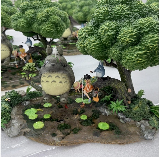 ShenYin Studios My Neighbor Totoro Resin Statue Totoro Model In Stock H26cm New
