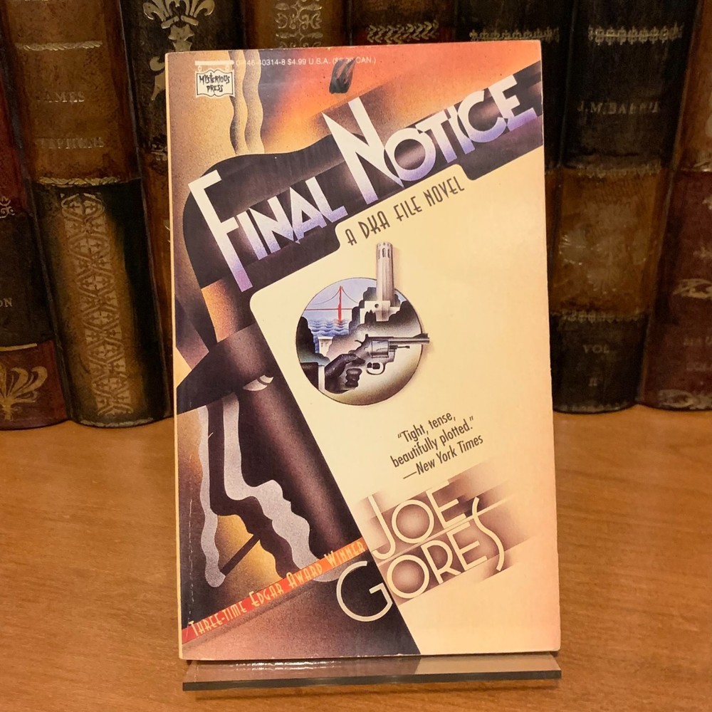 Final Notice by Joe Gores (1992, Mass Market) - FREE SHIP at $50