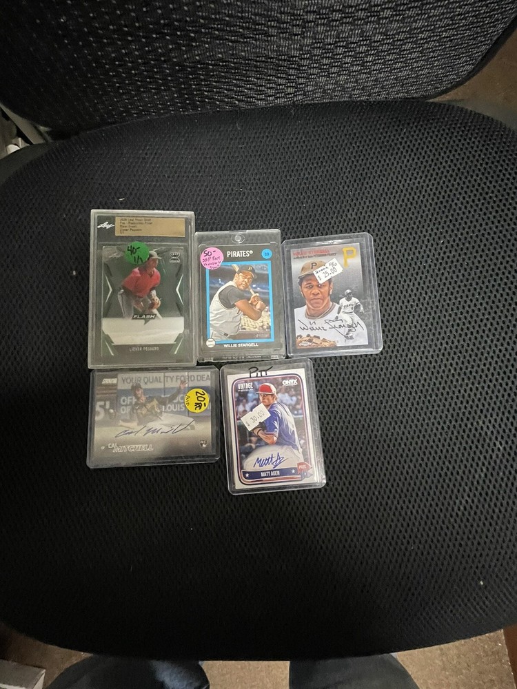 Pittsburgh Pirates 1000+ Card Lot Rookies Autos Relics #'d Bonds Clemente Skenes