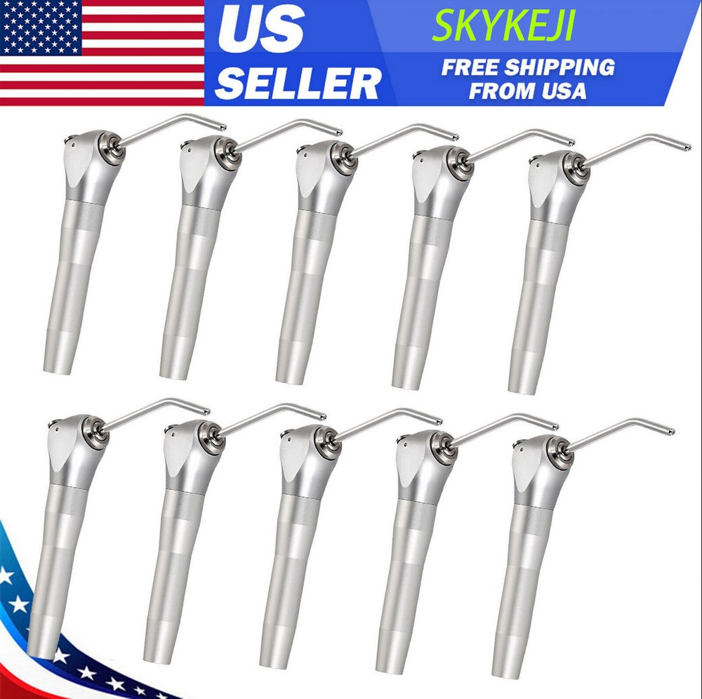 5/10*Dental 3 Way Air Water Spray Triple 3 Way Syringe Handpiece Nozzle Tip Tube