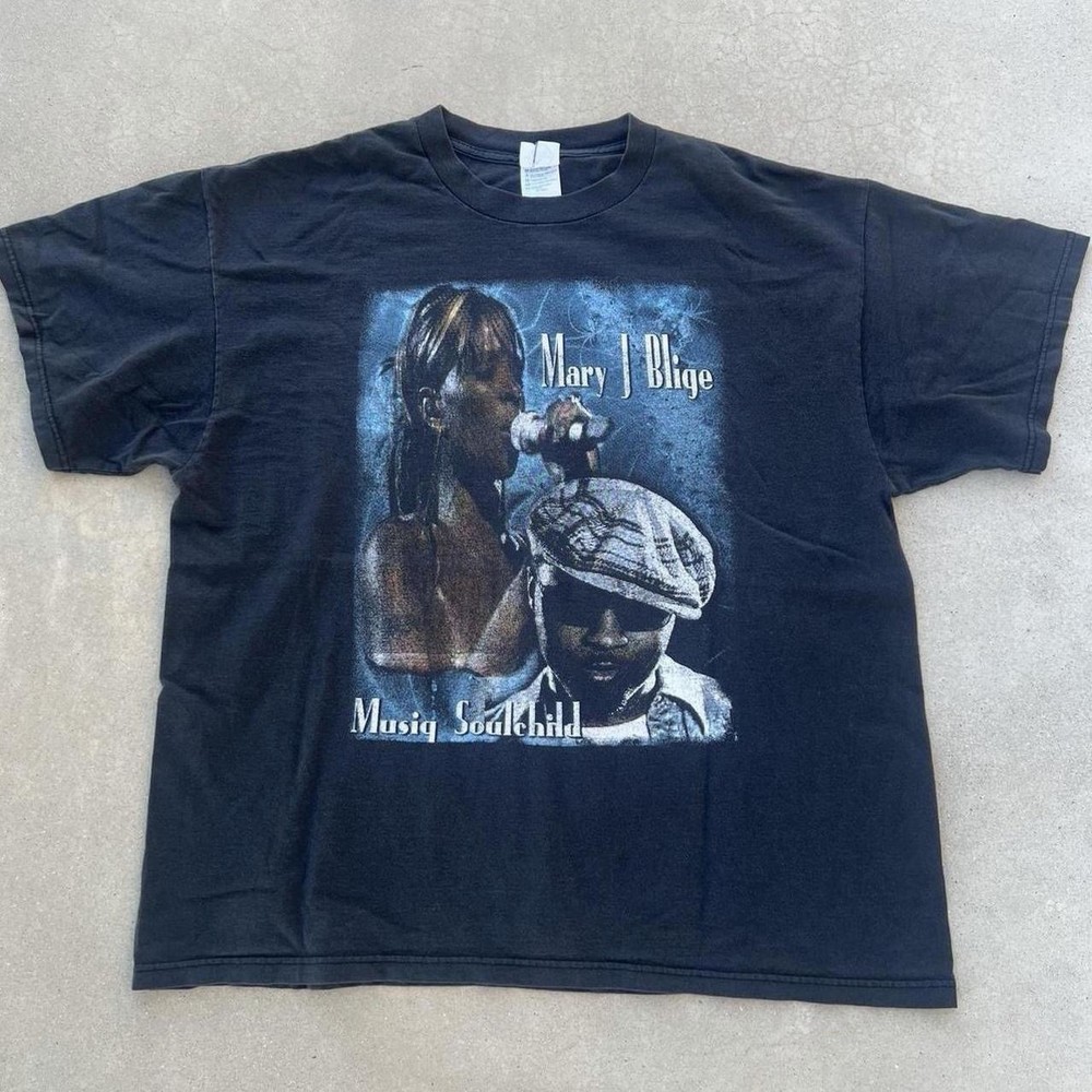 Vintage 90’s/Y2K Mary J Blige Rap Tee