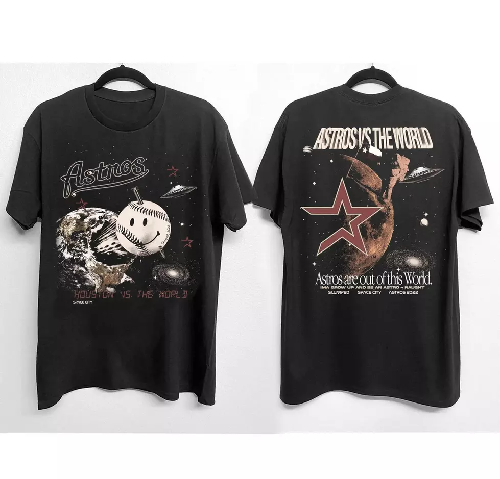 Houston Space City Baseball Shirt, Astros vs The World T-Shirt