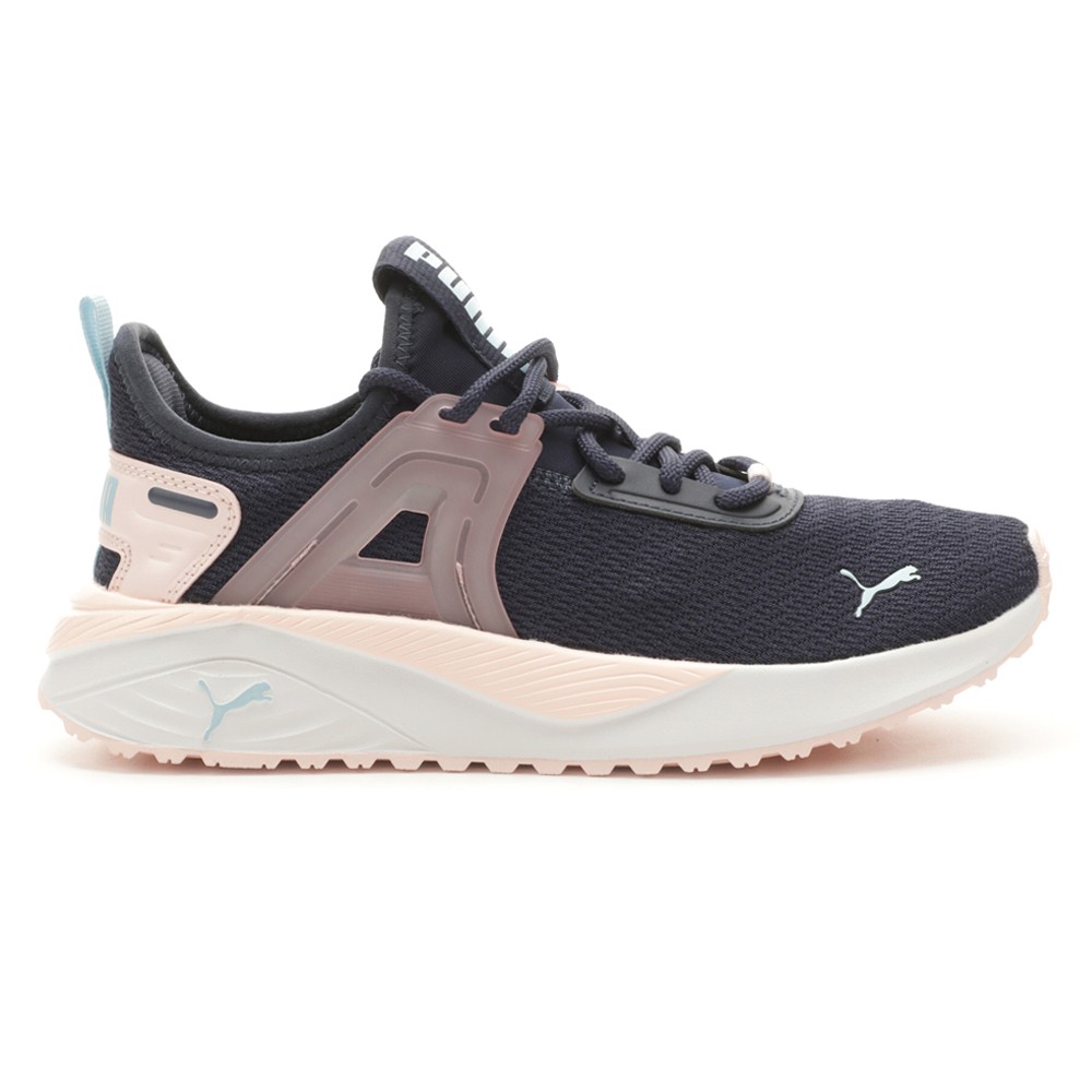 PUMA Pacer 23 Transparent City Lace Up  Womens Black Sneakers Casual Shoes 39627