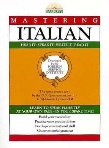 Mastering Italian: Book Only by Foreign Service Language Institute: Used