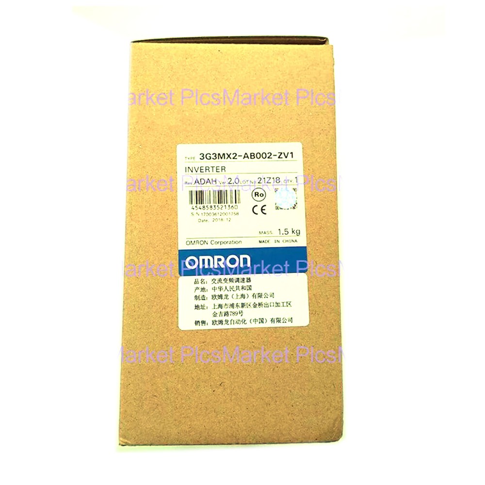 1 PCS NEW IN BOX OMRON 3G3MX2-AB002-ZV1 OMRON inverter