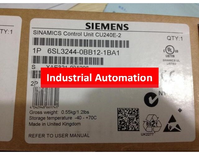 1PC New In Box Sinamics Control Unit CU240E-2 6SL3244-0BB12-1BA1 *yt