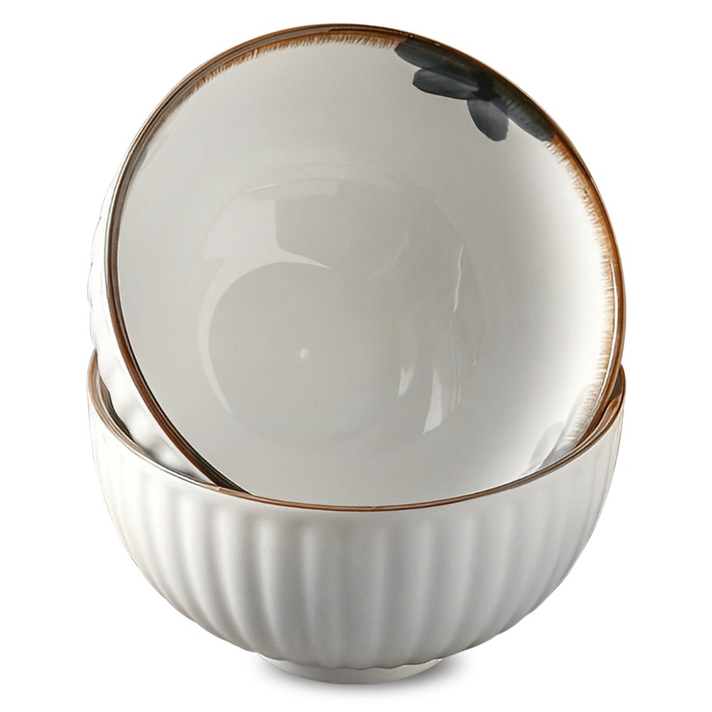 Large Cereal Bowls Set Soup Bowls Microwave Safe Rice Bowls, Breakfast Bowls