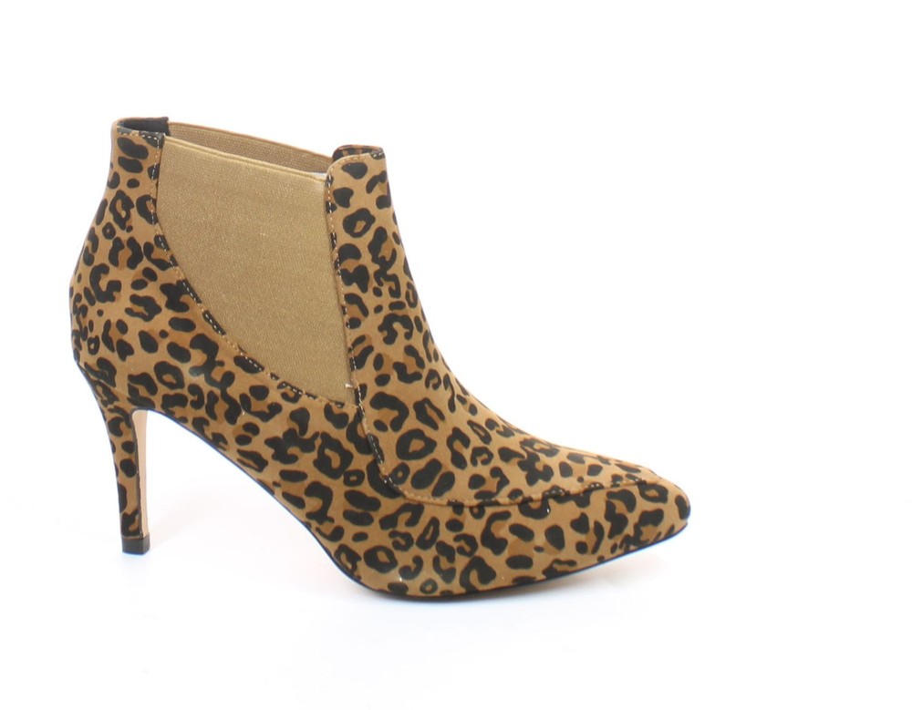 Allegra K Women’s Stylish Animal Print Chelsea Boots in Size 9 5 Perfect for Casual Wear and Outfits #630477