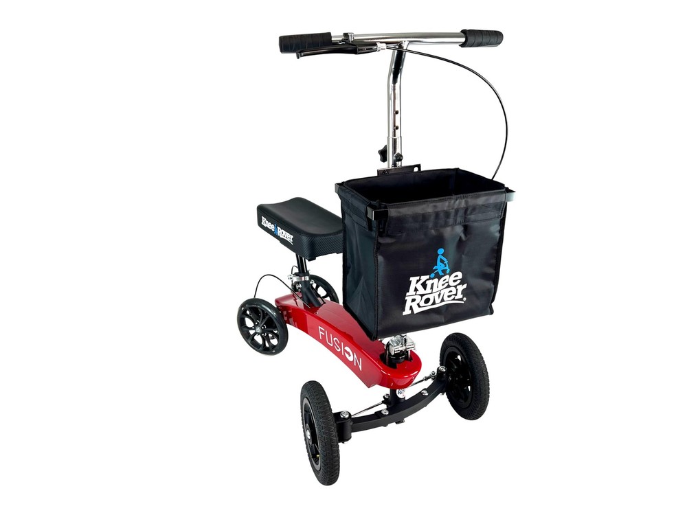 KneeRover Deluxe Knee Scooter Basket with Large Storage Capacity - Knee Rover