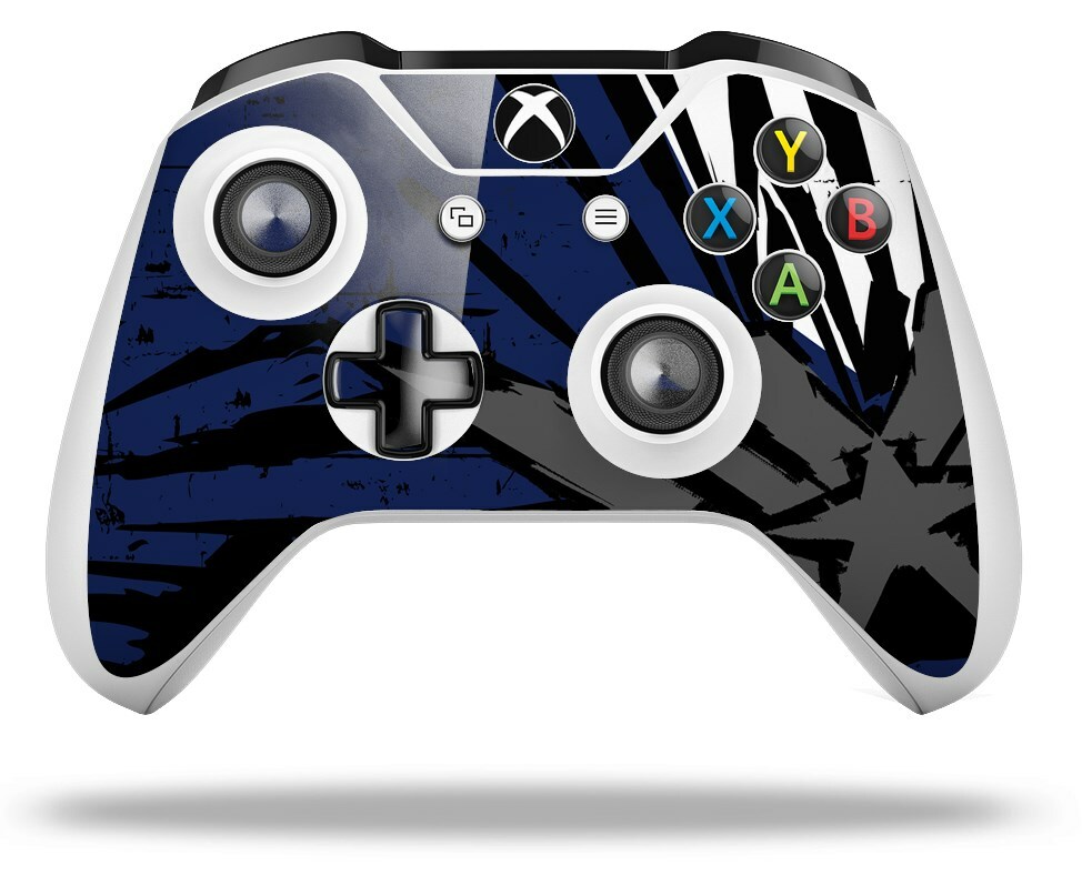Skin for XBOX One S / X Controller Baja 0040 Blue Navy Vinyl Decal