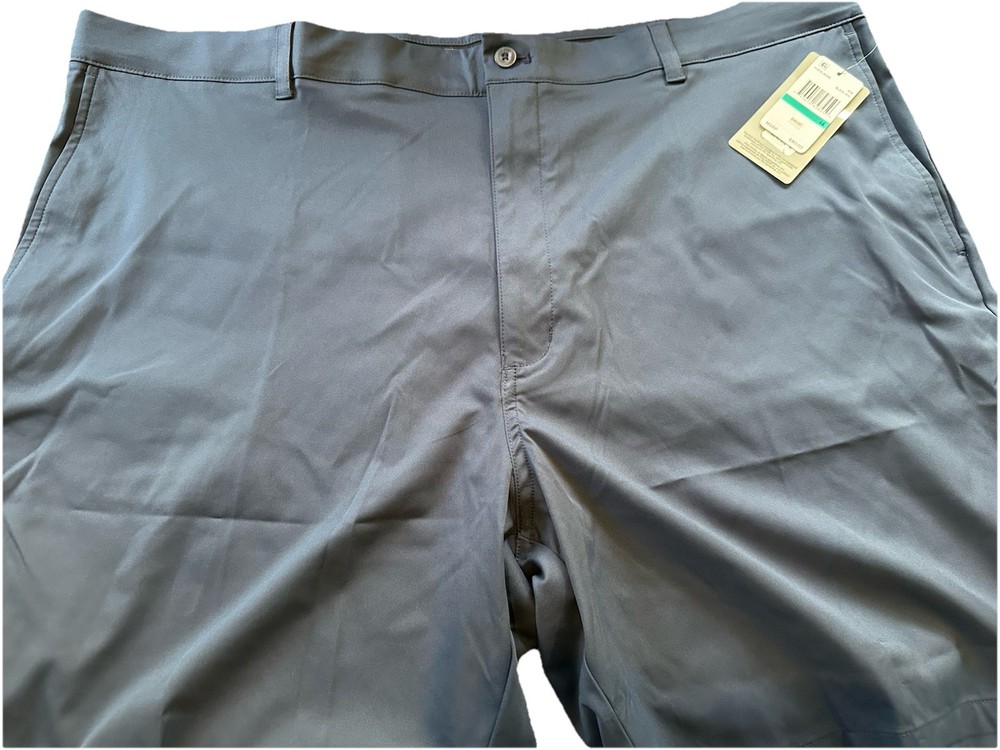 NWT$80 PGA Tour Active Gripper Waistband Mens Shorts Sz 46 Navy Blue