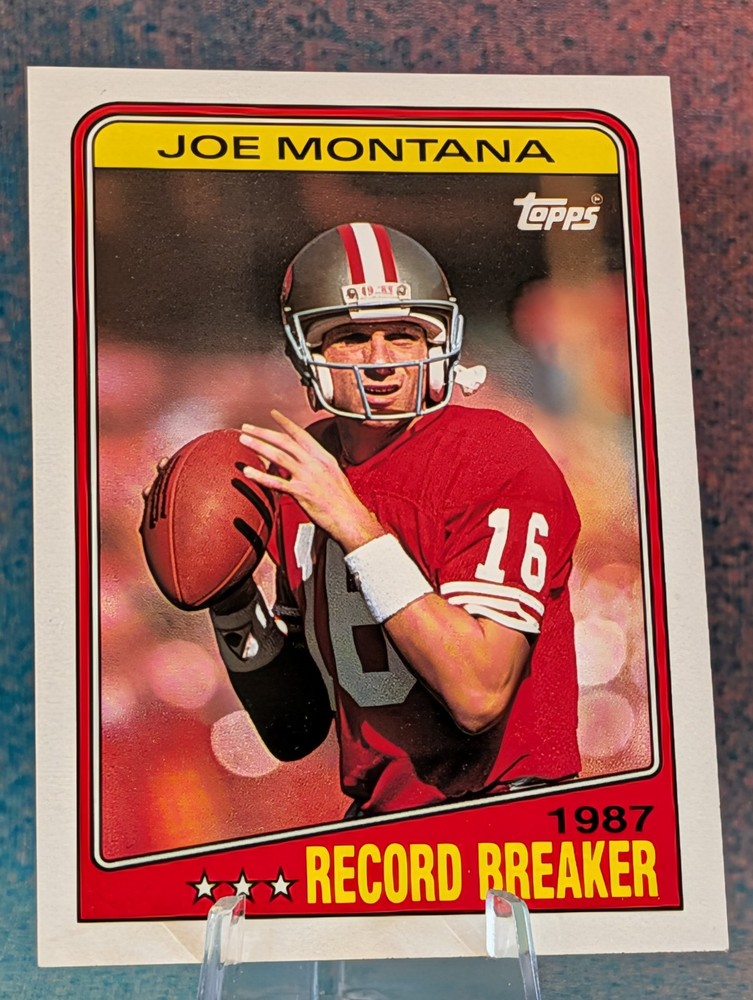 1988 Topps #4 Joe Montana