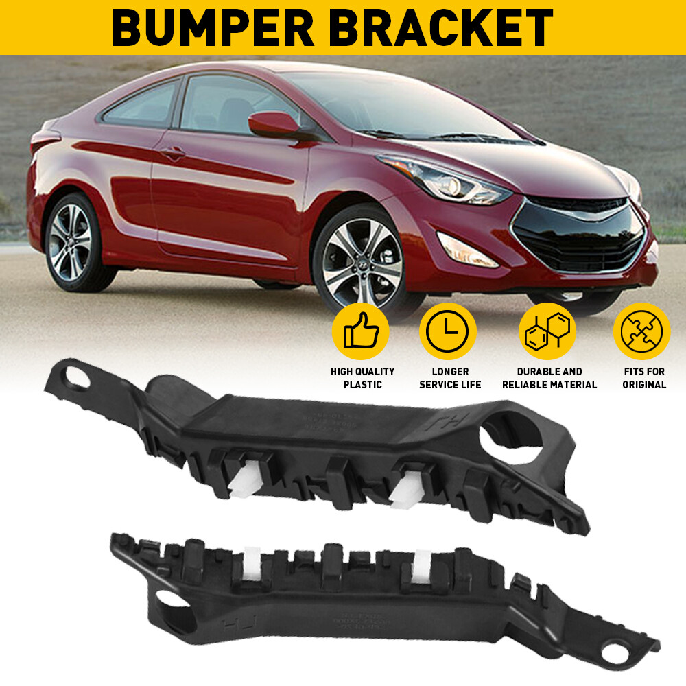 Hyundai Elantra 2011-2016 Front Bumper Bracket Set Left & Right Pair