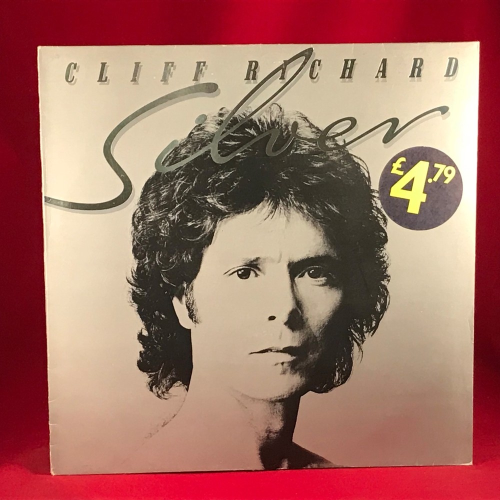 CLIFF RICHARD Silver 1983  UK Vinyl LP record Ocean Deep original vintage F