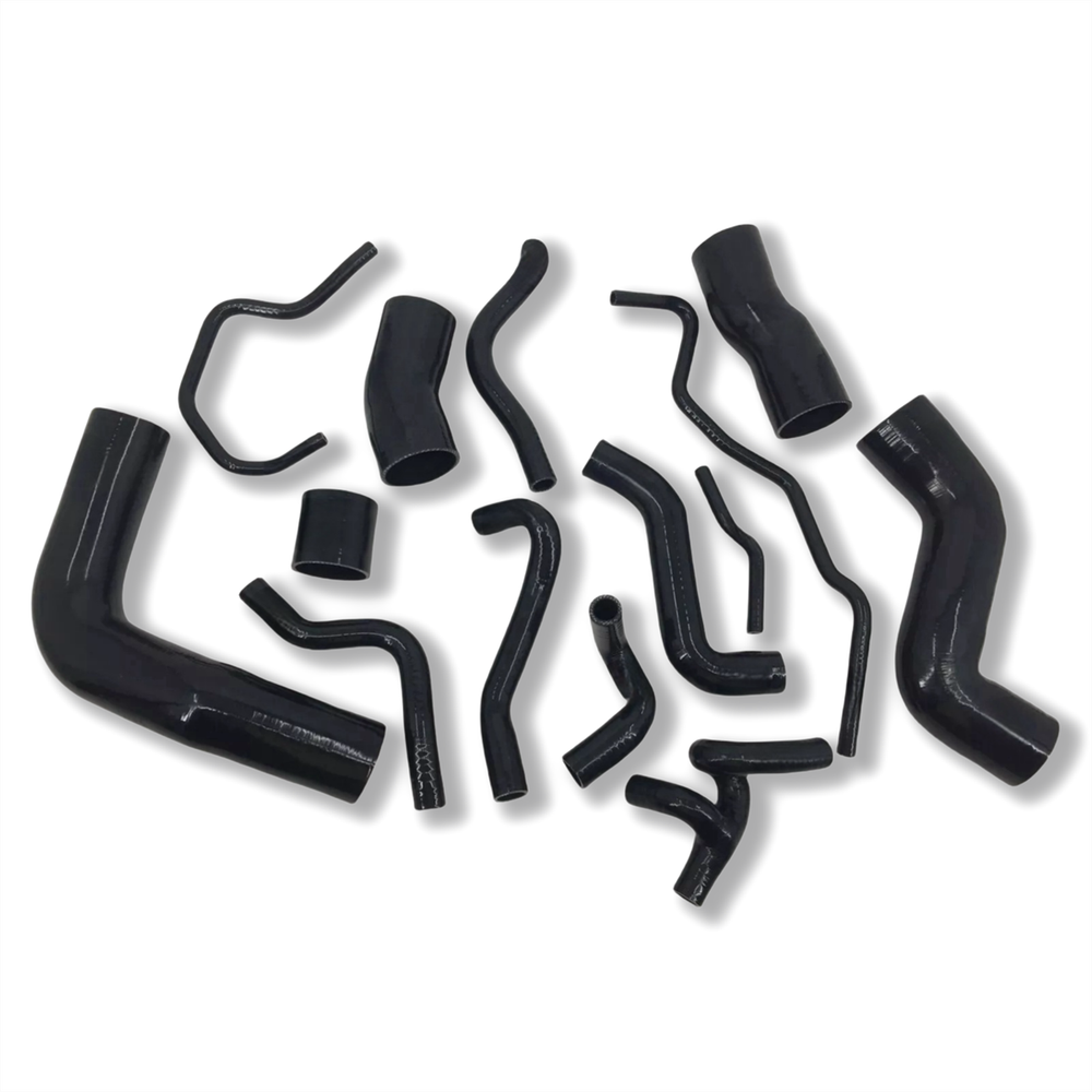 Silicone Radiator Intercooler Hose Black For 2000-06 Audi A3 S3 TT MK1 1.8T 225