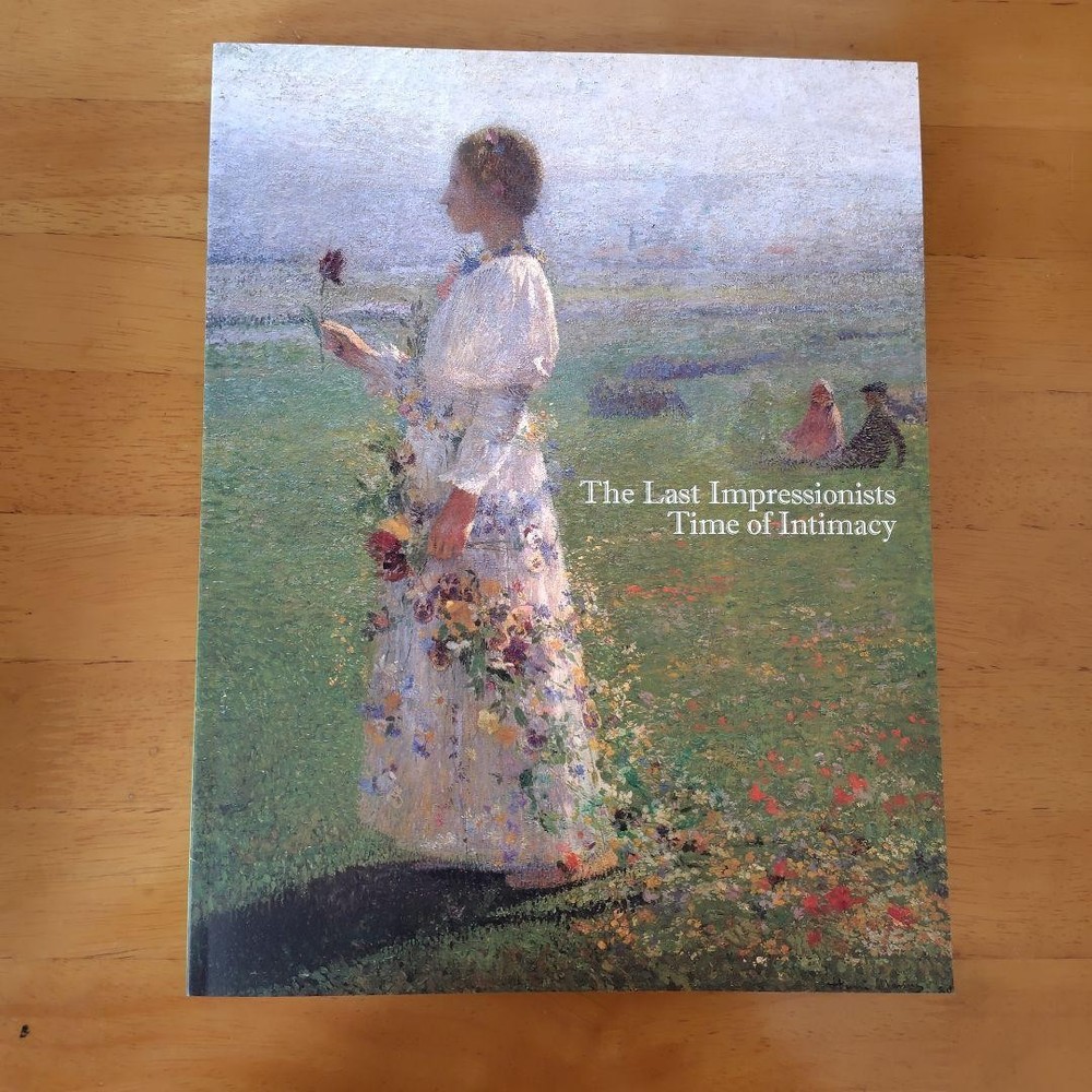 The Last Impressionist Exhibition Catalog Art Book Excellent